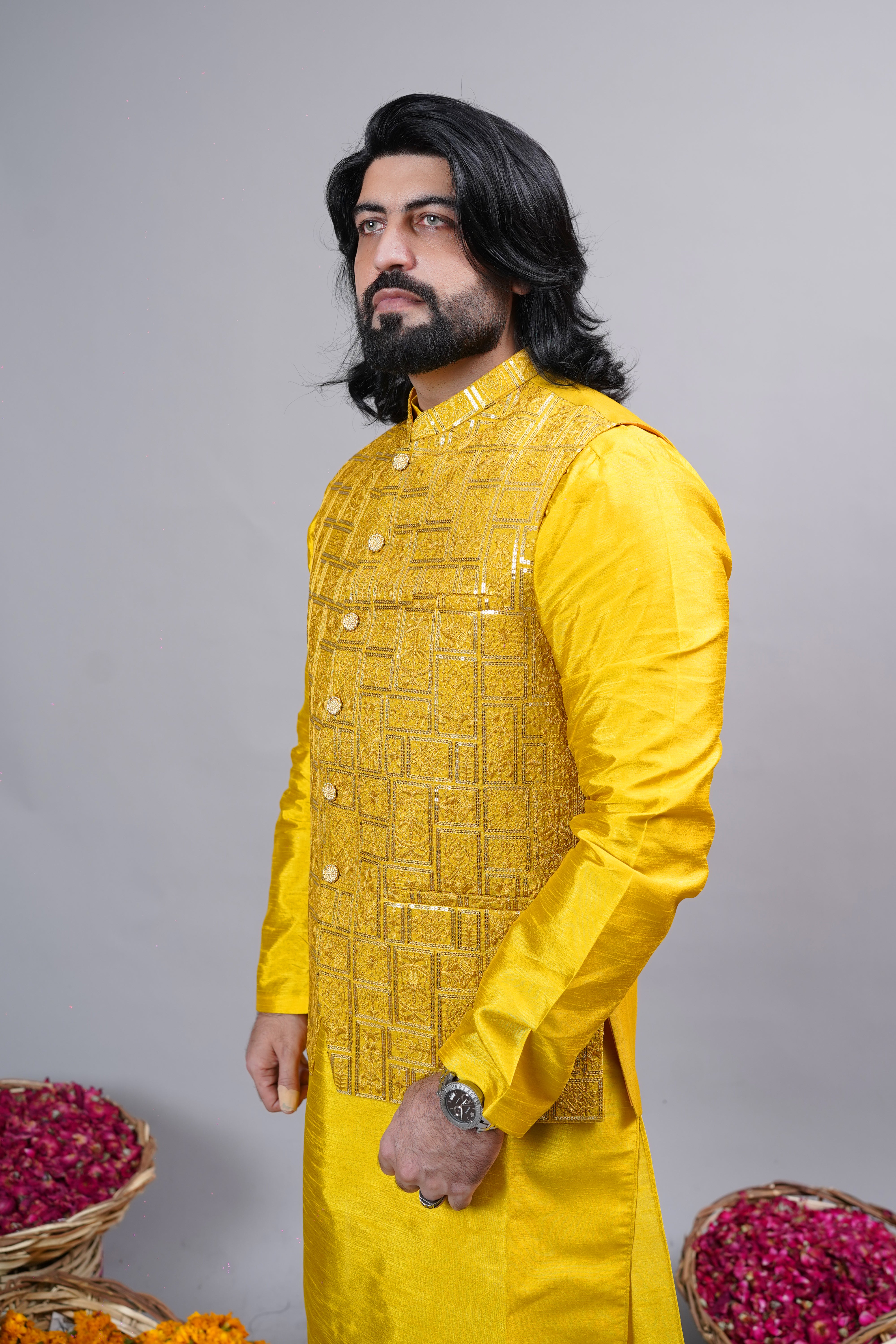 MUSTARD OCHRE Waistcoat