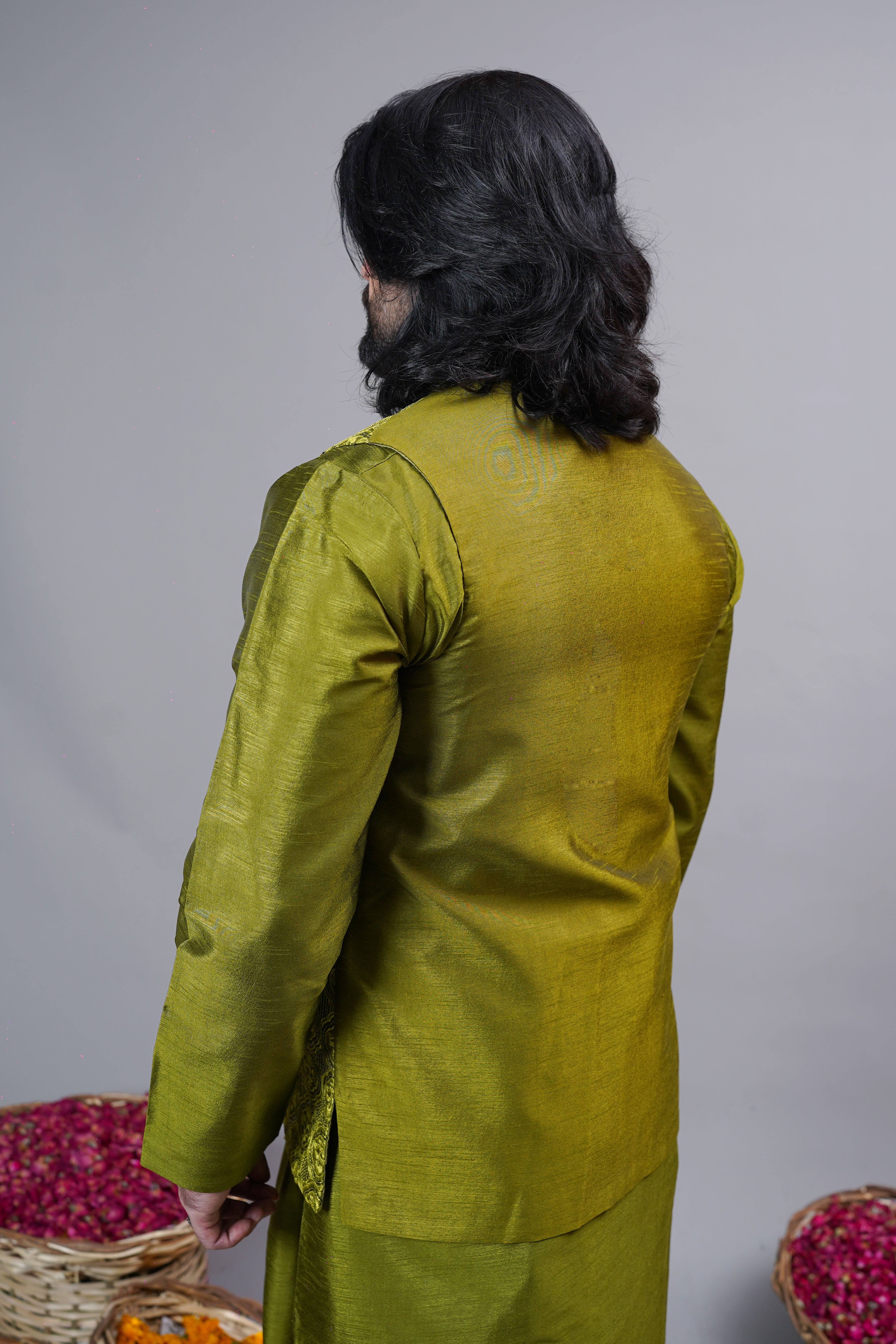 Celery Green Waistcoat