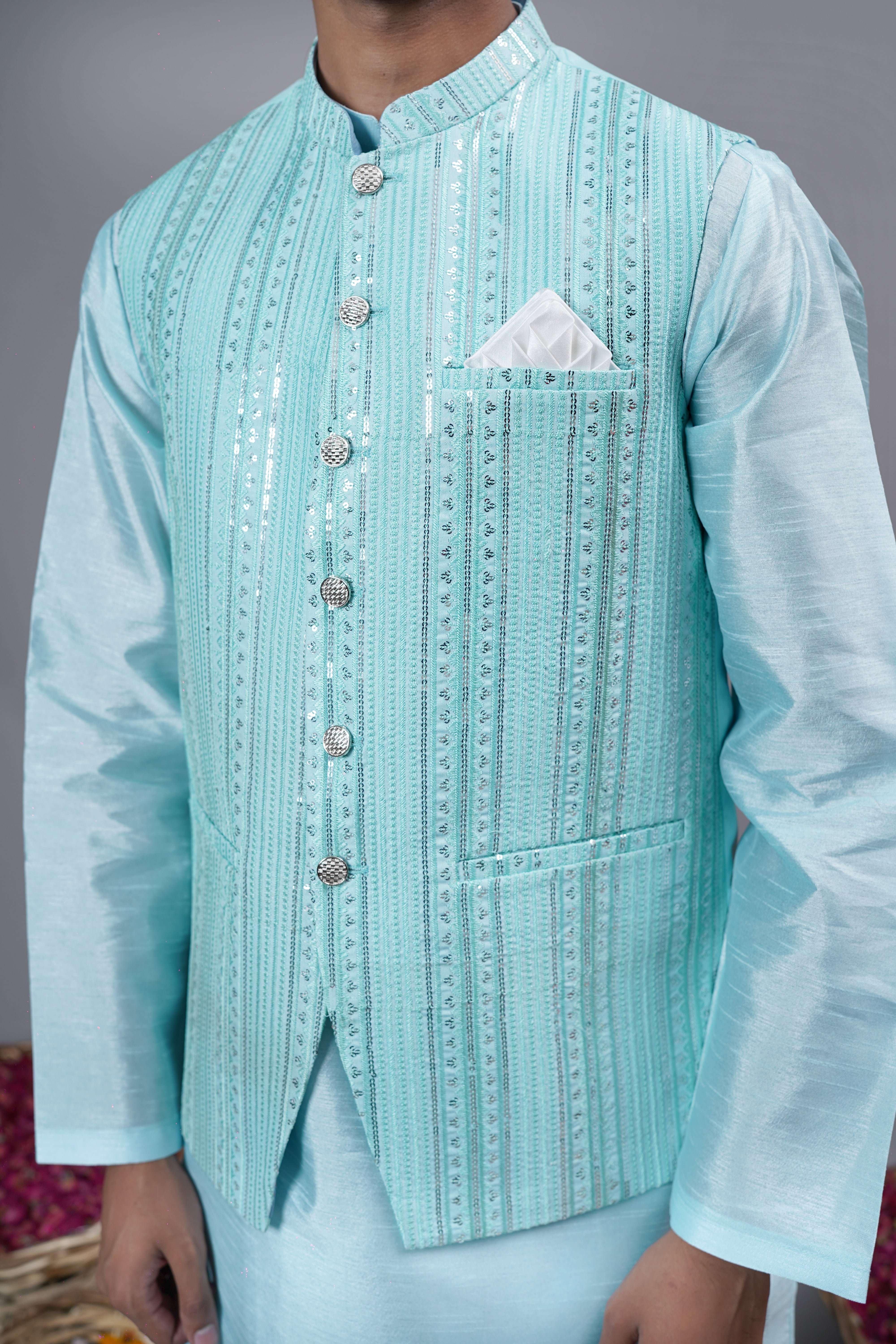 Arctic Blue WAISTCOAT